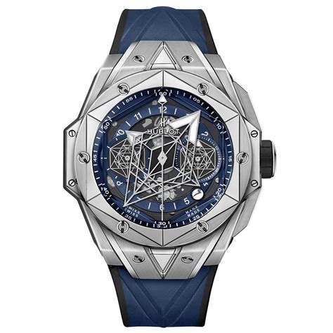 hublot titanium blue limited edition|Hands.